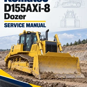Komatsu D155AXi-8 Dozer Service Manual Komatsu D155AXi-8 Dozer Service Manual