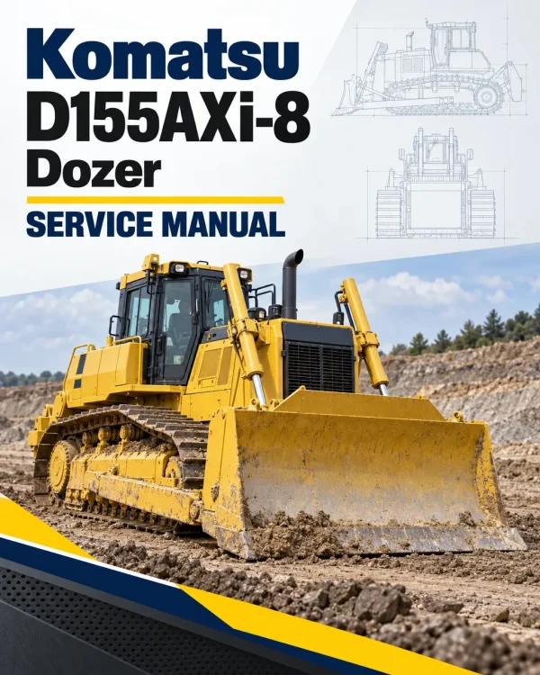Komatsu D155AXi-8 Dozer Service Manual Komatsu D155AXi-8 Dozer Service Manual