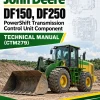 John Deere DF150, DF250 PowerShift Transmission Control Unit Component Technical Manual (CTM279)