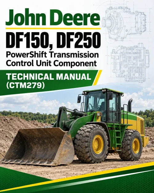 John Deere DF150, DF250 PowerShift Transmission Control Unit Component Technical Manual (CTM279)