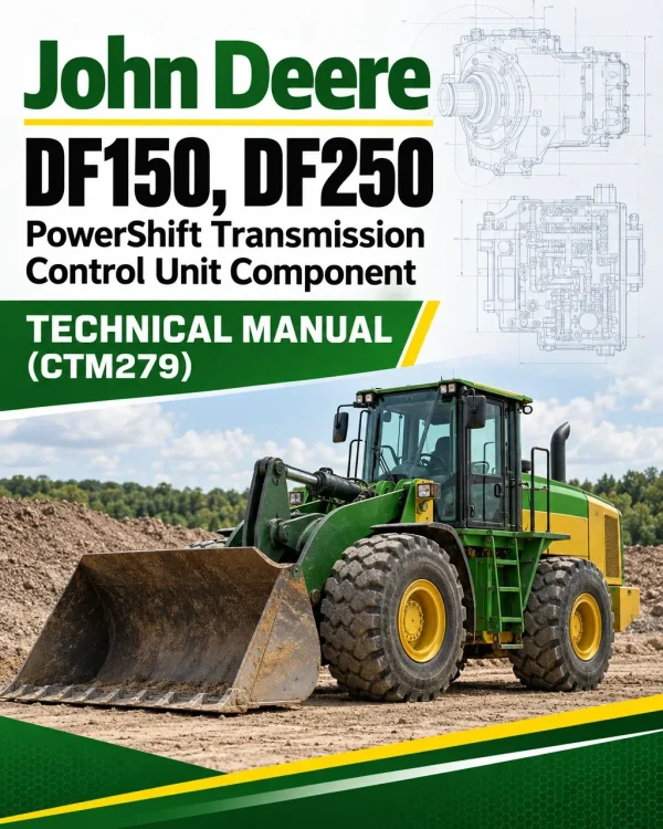John Deere DF150, DF250 PowerShift Transmission Control Unit Component Technical Manual (CTM279)