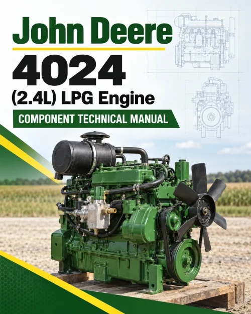 John Deere 4024 (2.4L) LPG Engine Component Technical Manual (CTM443)