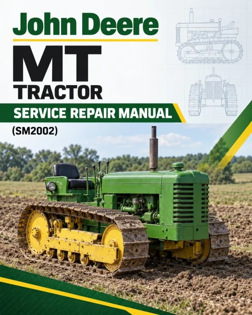 John Deere MT Tractor Service Repair Manual (SM2002)