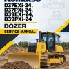 Komatsu D37EXi-24, D37PXi-24, D39EXi-24, D39PXi-24 Dozer Service Manual Komatsu D37EXi-24, D37PXi-24, D39EXi-24, D39PXi-24 Dozer Service Manual