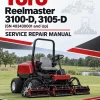 Toro Reelmaster 3100-D, 3105-D (SN 403430001 and Up) Service Repair Manual Toro Reelmaster 3100-D, 3105-D (SN 403430001 and Up) Service Repair Manual