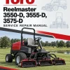 Toro Reelmaster 3550-D, 3555-D, 3575-D Service Repair Manual Toro Reelmaster 3550-D, 3555-D, 3575-D Service Repair Manual