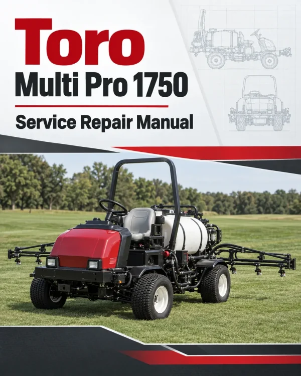 Toro Multi Pro 1750 Service Repair Manual Toro Multi Pro 1750 Service Repair Manual
