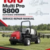 Toro Multi Pro 5800 (S.N below 316000000) Service Repair Manual Toro Multi Pro 5800 (S.N below 316000000) Service Repair Manual