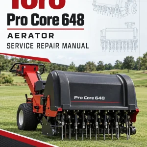 Toro Pro Core 648 Aerator Service Repair Manual