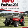 Toro ProPass 200 Service Repair Manual Toro ProPass 200 Service Repair Manual
