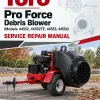 Toro Pro Force Debris Blower (Models 44552, 44552TE, 44553, 44554) Service Repair Manual