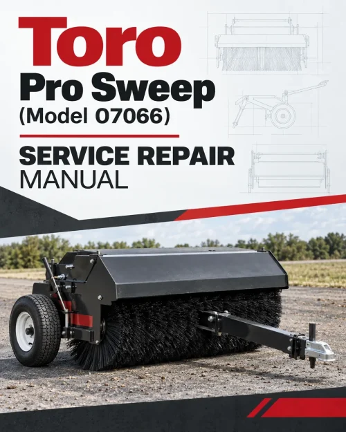 Toro Pro Sweep (Model 07066) Service Repair Manual