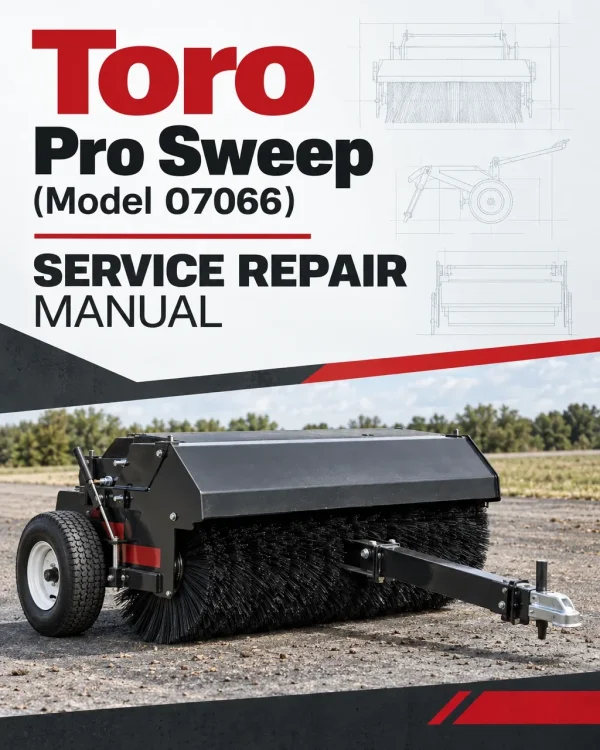 Toro Pro Sweep (Model 07066) Service Repair Manual
