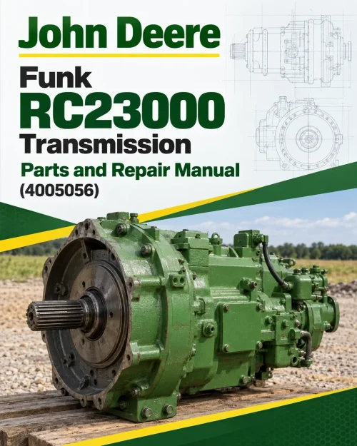John Deere Funk RC23000 Transmission Parts and Repair Manual (4005056) John Deere Funk RC23000 Transmission Parts and Repair Manual (4005056)