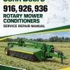 John Deere 916, 926, 936 Rotary Mower Conditioners Service Repair Manual (TM1823) John Deere 916, 926, 936 Rotary Mower Conditioners Service Repair Manual (TM1823)