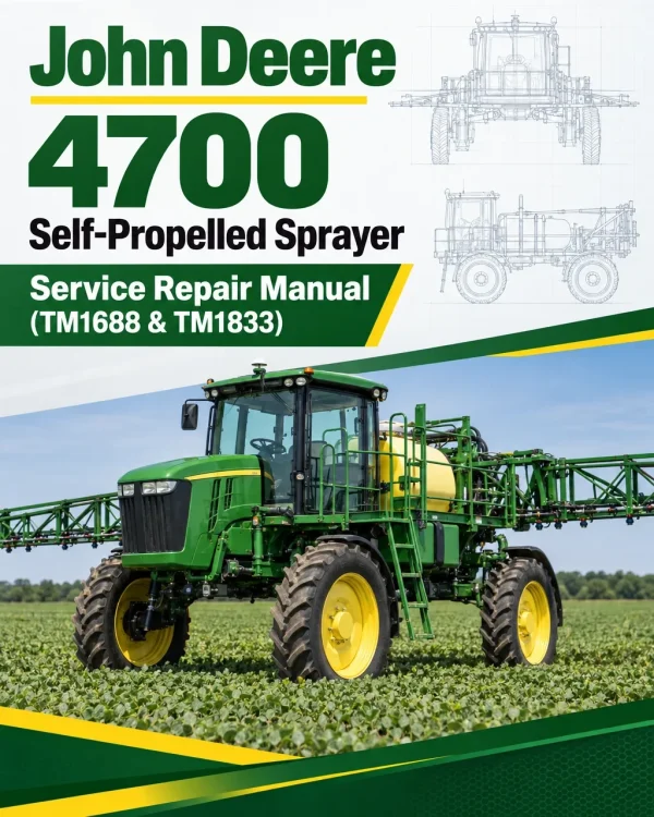 John Deere 4700 Self-Propelled Sprayer Service Repair Manual (TM1688 & TM1833) John Deere 4700 Self-Propelled Sprayer Service Repair Manual (TM1688 & TM1833)