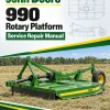 John Deere 990 Rotary Platform Service Repair Manual (TM1830) John Deere 990 Rotary Platform Service Repair Manual (TM1830)