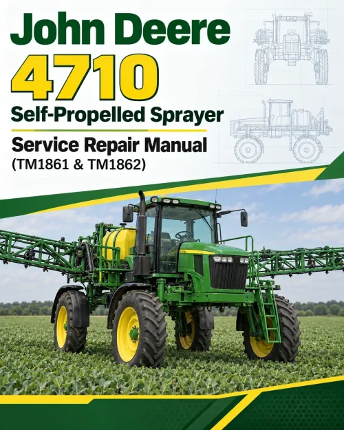 John Deere 4710 Self-Propelled Sprayer Service Repair Manual (TM1861 & TM1862) John Deere 4710 Self-Propelled Sprayer Service Repair Manual (TM1861 & TM1862)