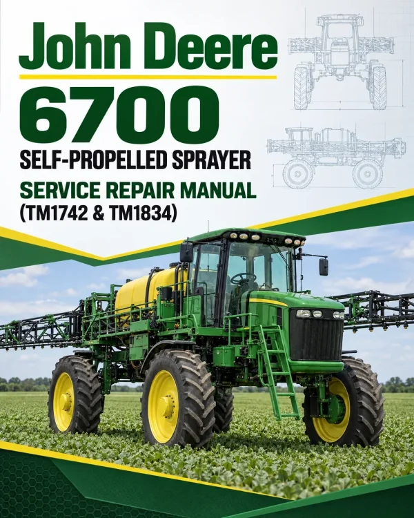 John Deere 6700 Self-Propelled Sprayer Service Repair Manual (TM1742 & TM1834) John Deere 6700 Self-Propelled Sprayer Service Repair Manual (TM1742 & TM1834)