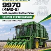 John Deere 9970 (4MZ-5) Self-propelled Cotton Picker Service Repair Manual (TM127319 & TM127419)