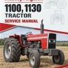 Massey Ferguson 1100, 1130 Tractor Service Manual