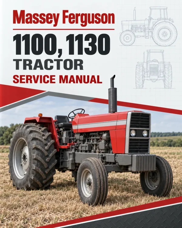 Massey Ferguson 1100, 1130 Tractor Service Manual