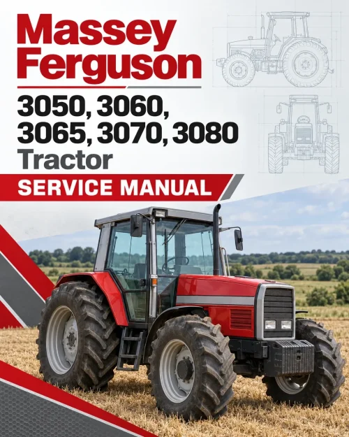 Massey Ferguson 3050, 3060, 3065, 3070, 3080 Tractor Service Manual