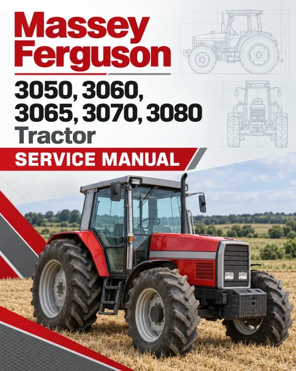Massey Ferguson 3050, 3060, 3065, 3070, 3080 Tractor Service Manual