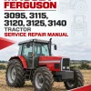 Massey Ferguson 3095, 3115, 3120, 3125, 3140 Tractor Service Manual