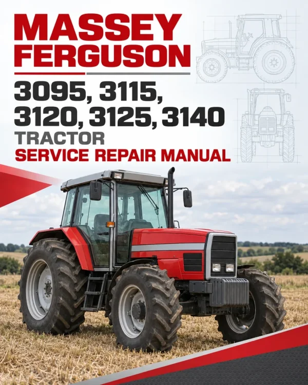 Massey Ferguson 3095, 3115, 3120, 3125, 3140 Tractor Service Manual