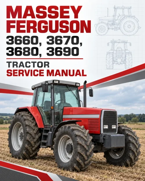 Massey Ferguson 3660, 3670, 3680, 3690 Tractor Service Manual Massey Ferguson 3660, 3670, 3680, 3690 Tractor Service Manual
