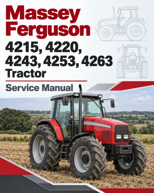Massey Ferguson 4215, 4220, 4243, 4253, 4263 Tractor Service Manual