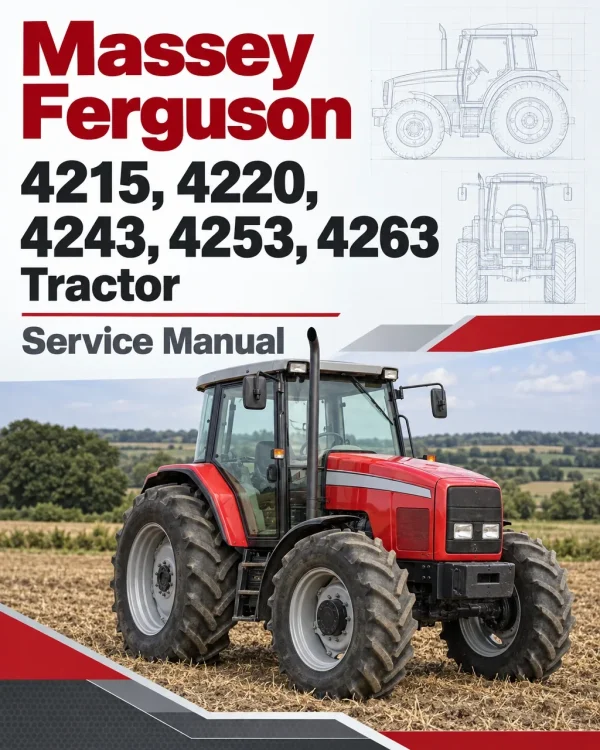 Massey Ferguson 4215, 4220, 4243, 4253, 4263 Tractor Service Manual Massey Ferguson 4215, 4220, 4243, 4253, 4263 Tractor Service Manual