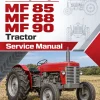 Massey Ferguson MF 85, MF 88, MF 90 Tractor Service Manual