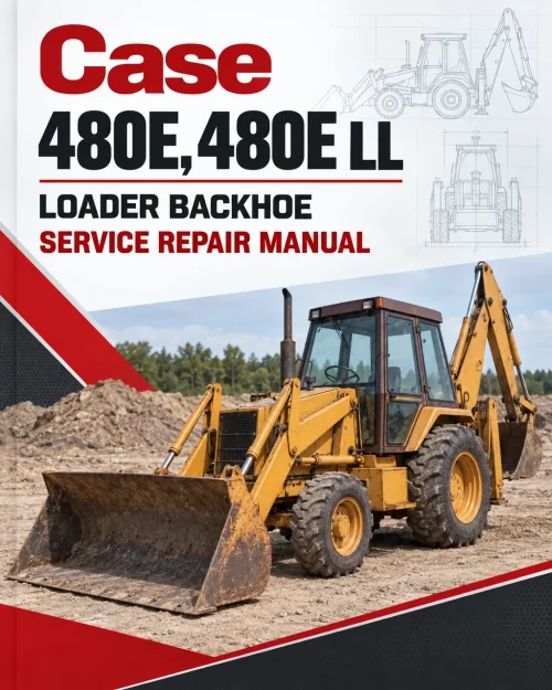 Case 480E, 480E LL Loader Backhoe Service Repair Manual Case 480E, 480E LL Loader Backhoe Service Repair Manual