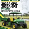 John Deere 2020A GPS, 2030A GPS ProGator Service Repair Manual (TM117819) John Deere 2020A GPS, 2030A GPS ProGator Service Repair Manual (TM117819)