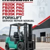 Mitsubishi FB20K PAC, FB25K PAC, FB30K PAC, FB35K PAC Forklift Manual Mitsubishi FB20K PAC, FB25K PAC, FB30K PAC, FB35K PAC Forklift Manual
