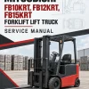 Mitsubishi FB10KRT, FB12KRT, FB15KRT Forklift Lift Truck Service Manual Mitsubishi FB10KRT, FB12KRT, FB15KRT Forklift Lift Truck Service Manual