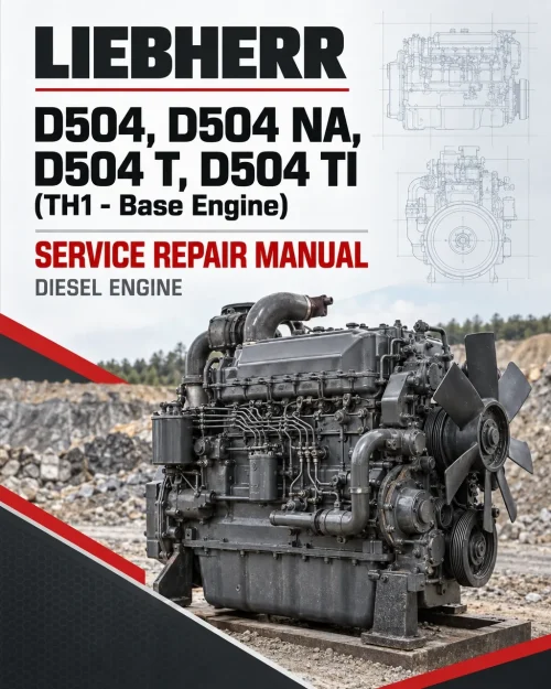 Liebherr D504, D504 NA, D504 T, D504 TI (TH1 - Base Engine) Diesel Engine Service Repair Manual Liebherr D504, D504 NA, D504 T, D504 TI (TH1 - Base Engine) Diesel Engine Service Repair Manual