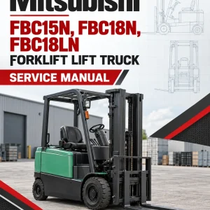 Mitsubishi FBC15N, FBC18N, FBC18LN Forklift Lift Truck Service Manual