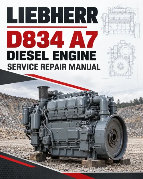 Liebherr D834 A7 Diesel Engine Service Repair Manual Liebherr D834 A7 Diesel Engine Service Repair Manual