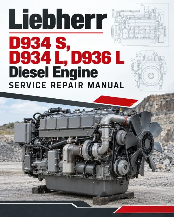 Liebherr D934 S, D934 L, D936 L Diesel Engine Service Repair Manual Liebherr D934 S, D934 L, D936 L Diesel Engine Service Repair Manual