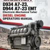 Liebherr D934 A7–23, D944 A7–23 EMT (Electronic-Mechanical Turbo) Diesel Engine Operators Manual