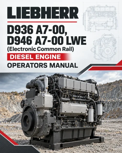 Liebherr D936 A7-00, D946 A7-00 LWE (Electronic Common Rail) Diesel Engine Operators Manual Liebherr D936 A7-00, D946 A7-00 LWE (Electronic Common Rail) Diesel Engine Operators Manual