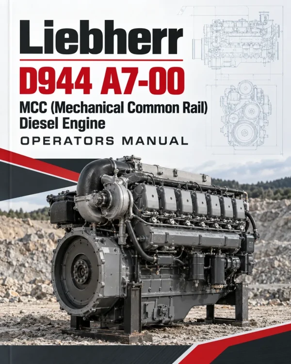 Liebherr D944 A7-00 MCC (Mechanical Common Rail) Diesel Engine Operators Manual Liebherr D944 A7-00 MCC (Mechanical Common Rail) Diesel Engine Operators Manual