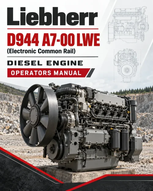 Liebherr D944 A7-00 LWE (Electronic Common Rail) Diesel Engine Operators Manual Liebherr D944 A7-00 LWE (Electronic Common Rail) Diesel Engine Operators Manual