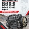 Liebherr D944 A7–00, D936 A7–00, D946 A7–00 Engine Operators Manual