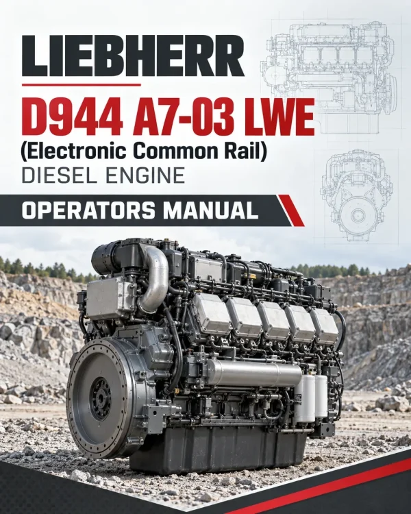 Liebherr D944 A7-03 LWE (Electronic Common Rail) Diesel Engine Operators Manual Liebherr D944 A7-03 LWE (Electronic Common Rail) Diesel Engine Operators Manual