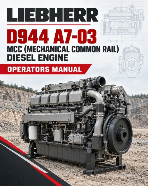 Liebherr D944 A7-03 MCC (Mechanical Common Rail) Diesel Engine Operators Manual Liebherr D944 A7-03 MCC (Mechanical Common Rail) Diesel Engine Operators Manual