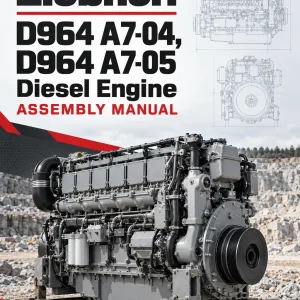 Liebherr D964 A7-04, D964 A7-05 Diesel Engine Assembly Manual Liebherr D964 A7-04, D964 A7-05 Diesel Engine Assembly Manual